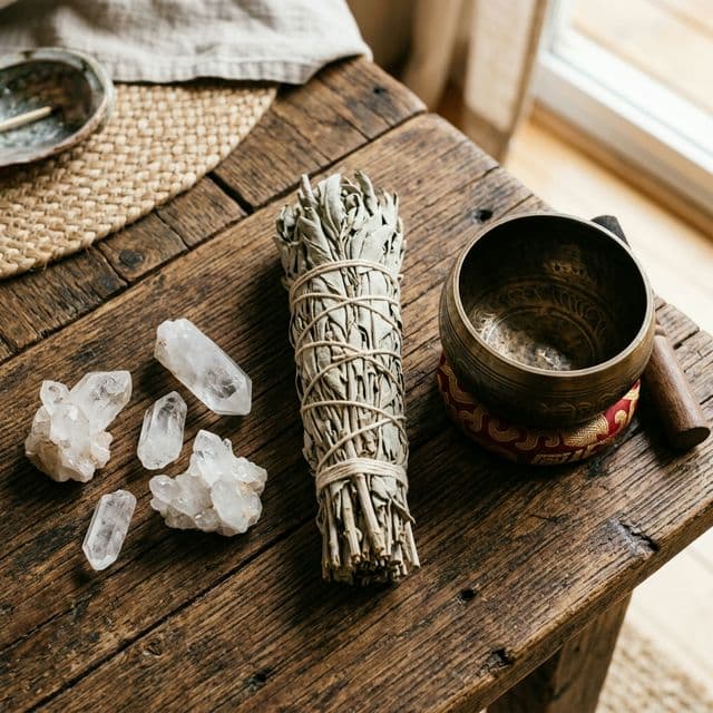 Spiritual wellness setup